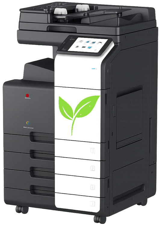 Multifonction d-Color reconditionnée, marquée de la pousse verte du label ECO by TEC’OFFICE