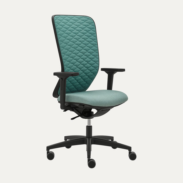 Siège de bureau Rim Space, vue de trois quarts